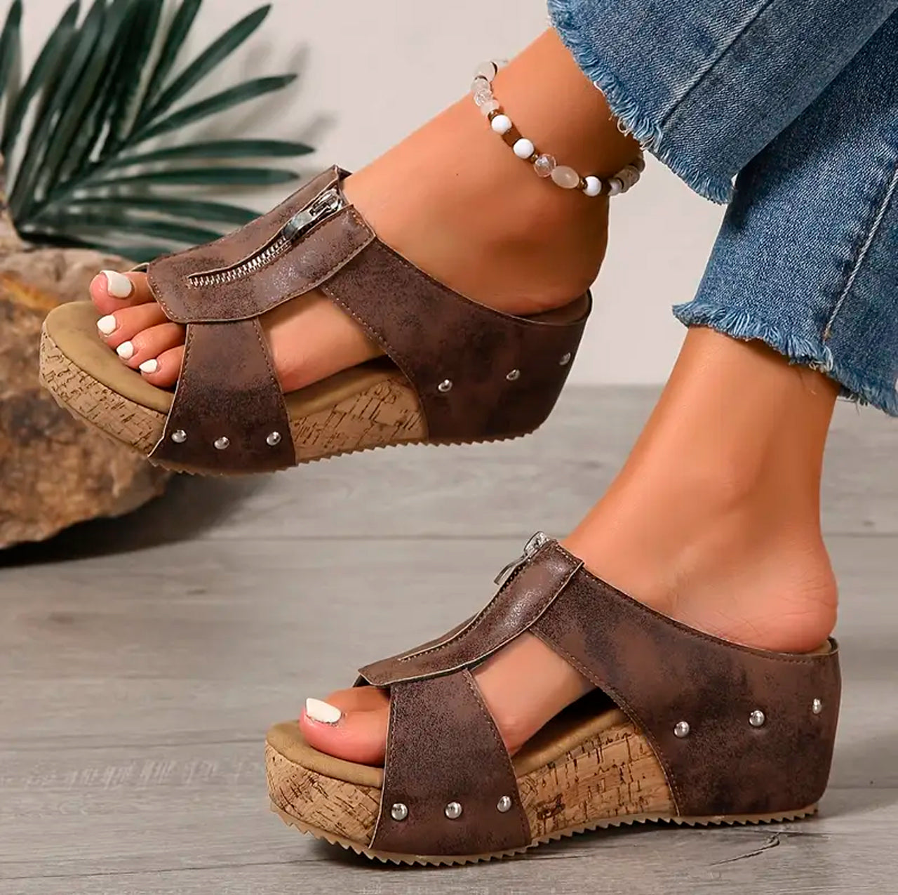 Bellavine | Sandalias ergonómicas con suela acolchada