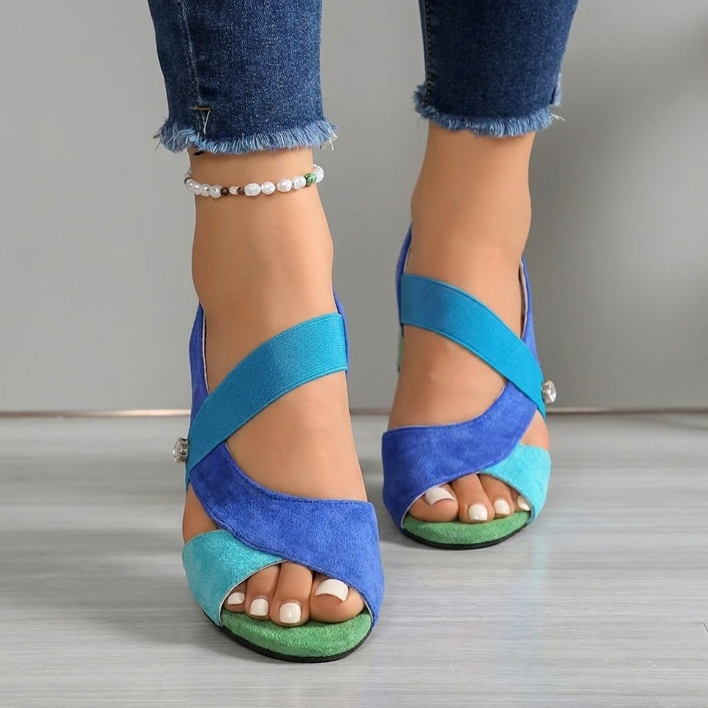 Vega | Sandalias elegantes con tacón estable