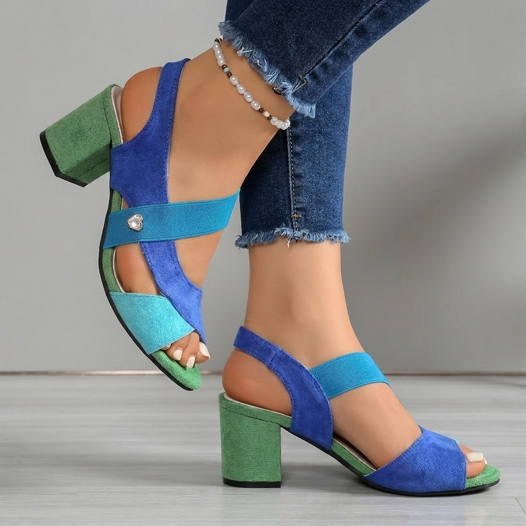 Vega | Sandalias elegantes con tacón estable