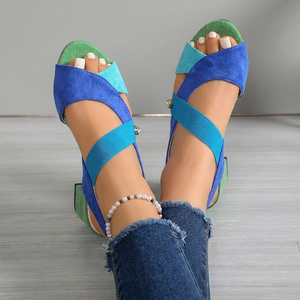Vega | Sandalias elegantes con tacón estable