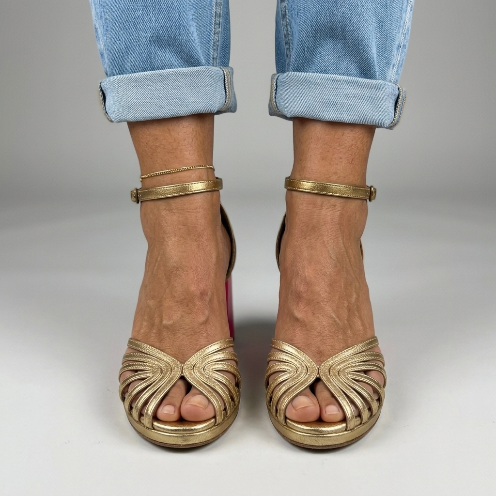 Frances™ | Tacones sofisticados con correa de tobillo