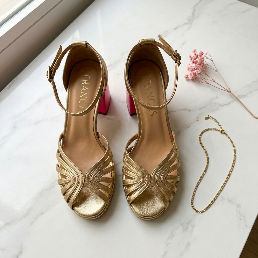 Frances™ | Tacones sofisticados con correa de tobillo