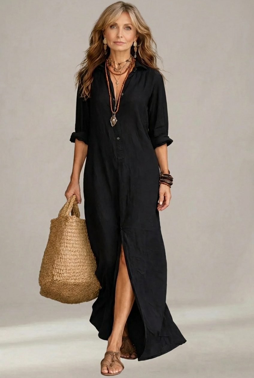 Estela | Vestido maxi elegante de verano