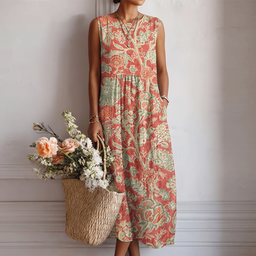 Raquel | Vestido midi del día a día