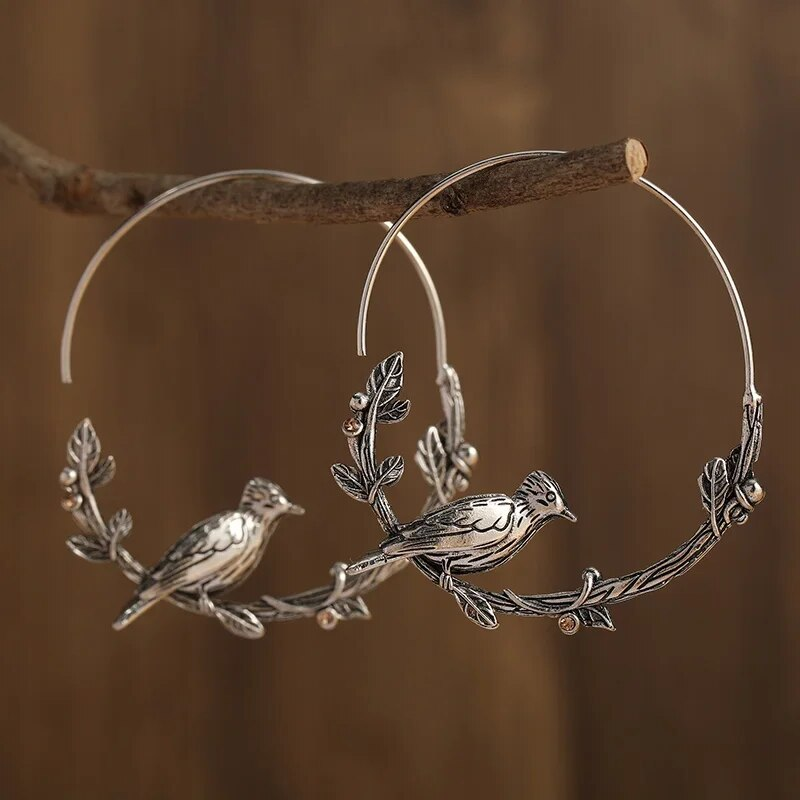 Pendientes Vintage Birdie