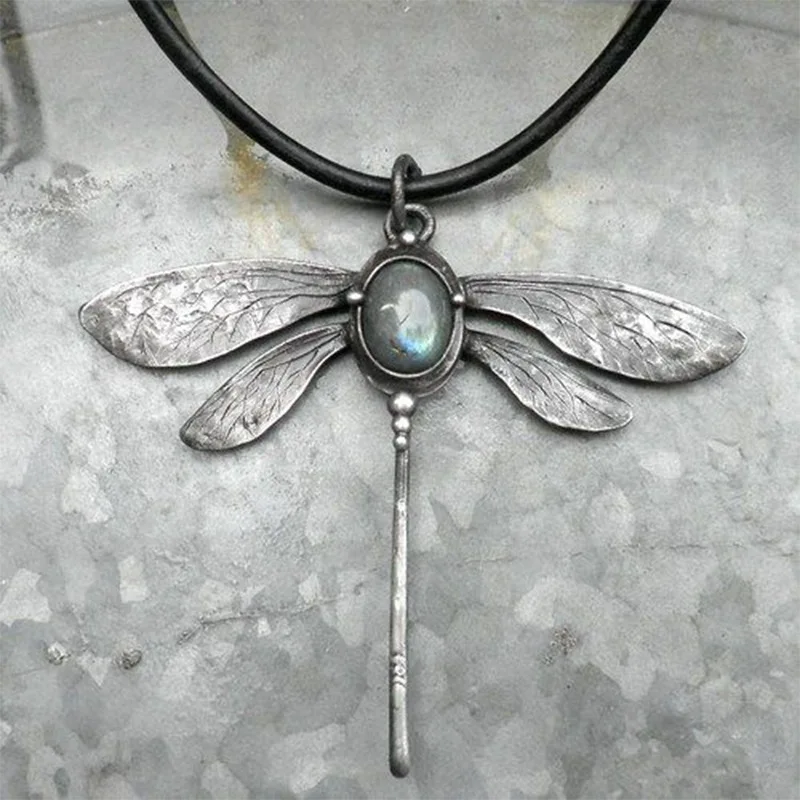 Collar Vintage de Libélula