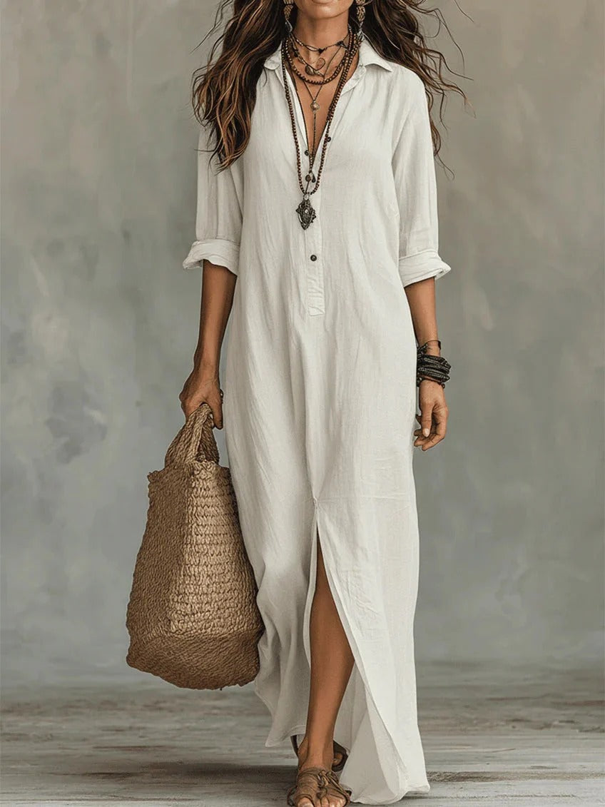 Estela | Vestido maxi elegante de verano
