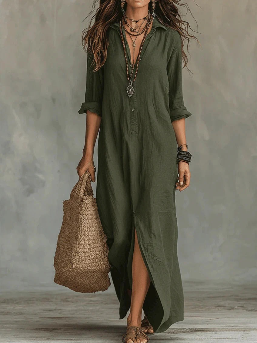 Estela | Vestido maxi elegante de verano