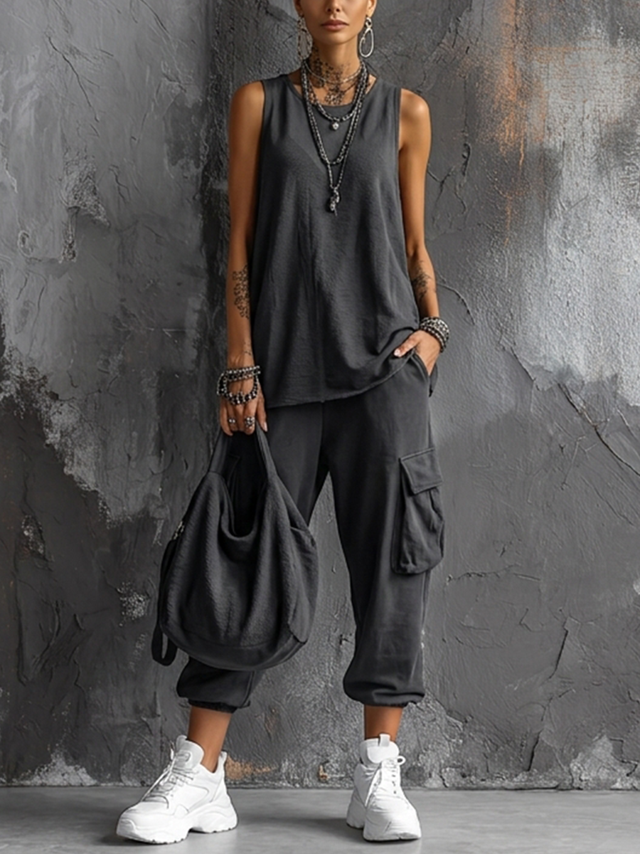 Gabriela | Conjunto Urban Chic de silueta fluida