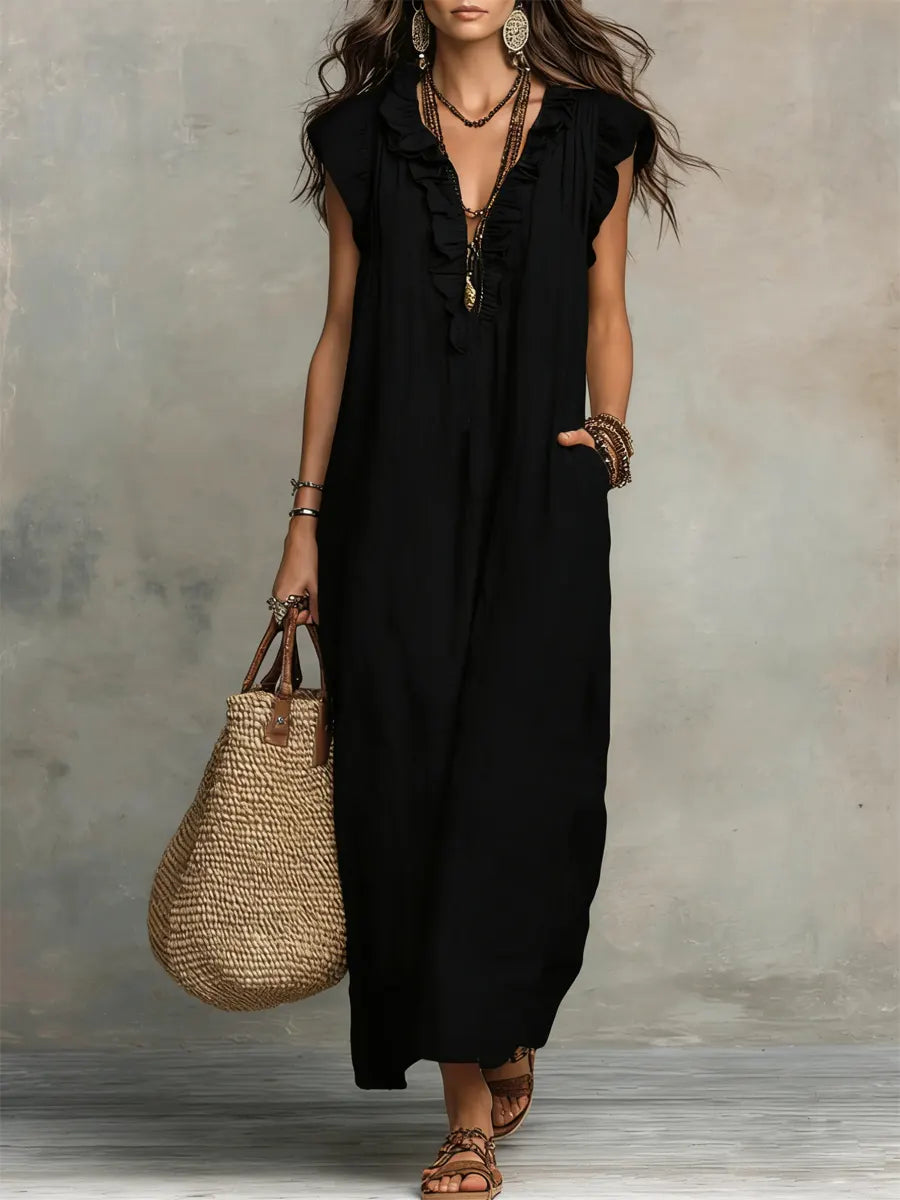 Emma | Vestido largo de estilo boho