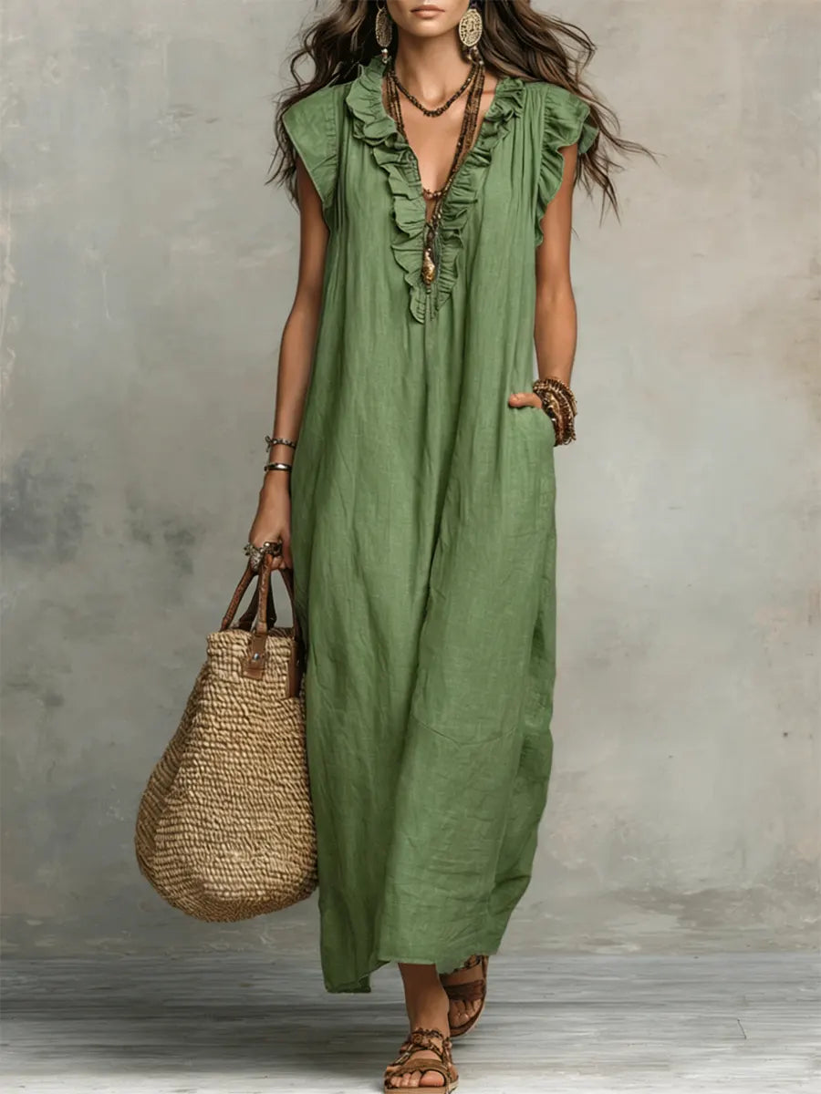 Emma | Vestido largo de estilo boho