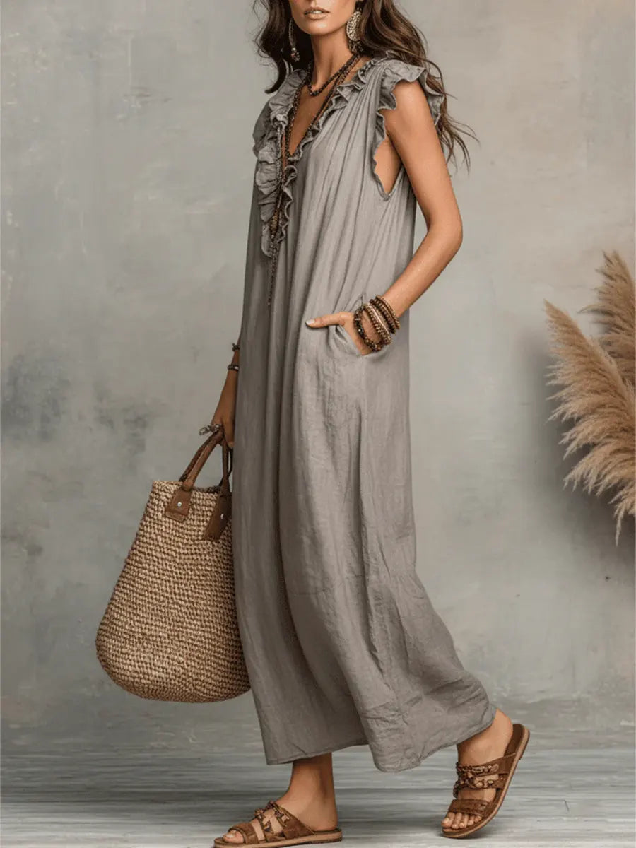 Emma | Vestido largo de estilo boho