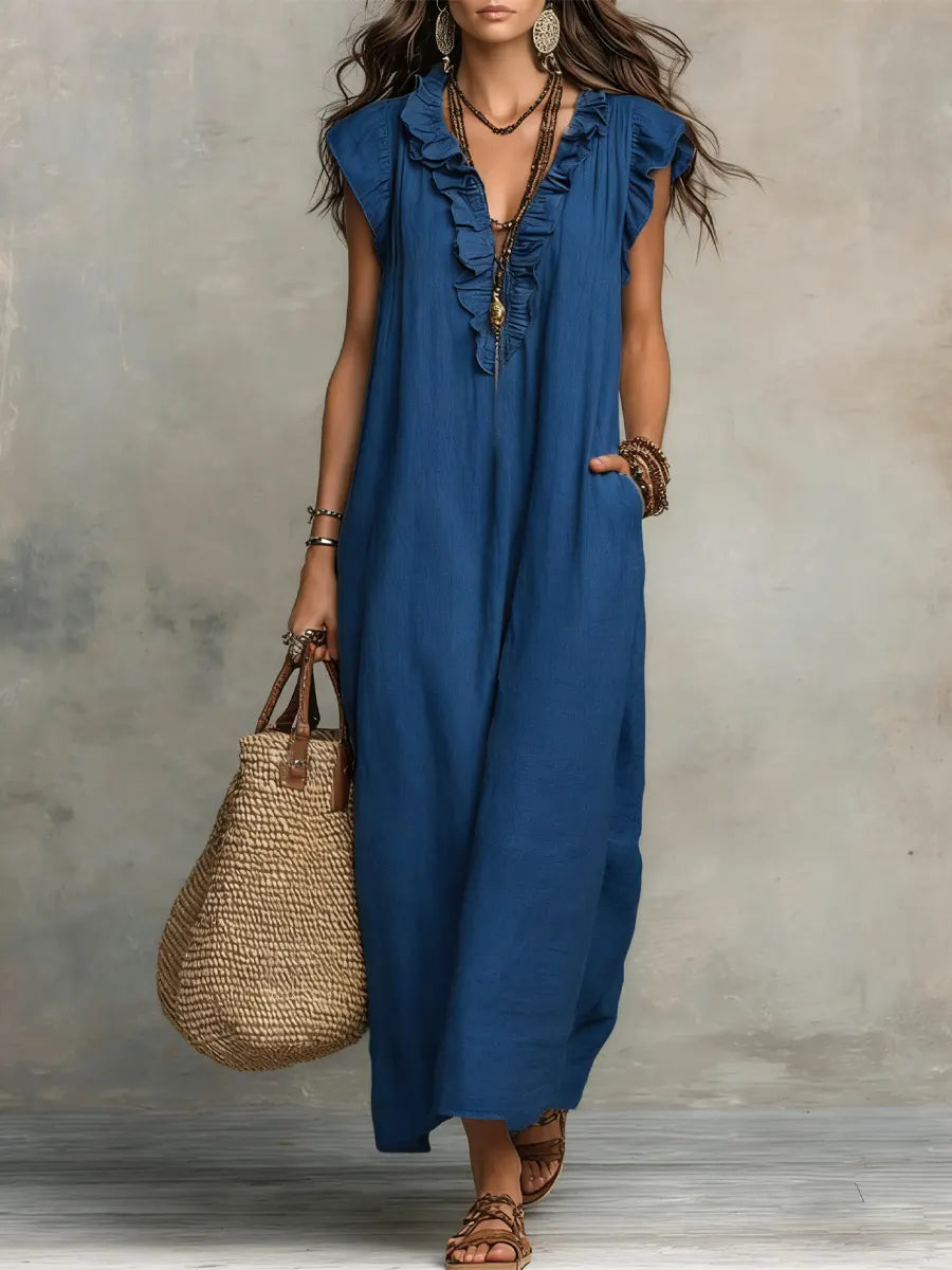 Emma | Vestido largo de estilo boho