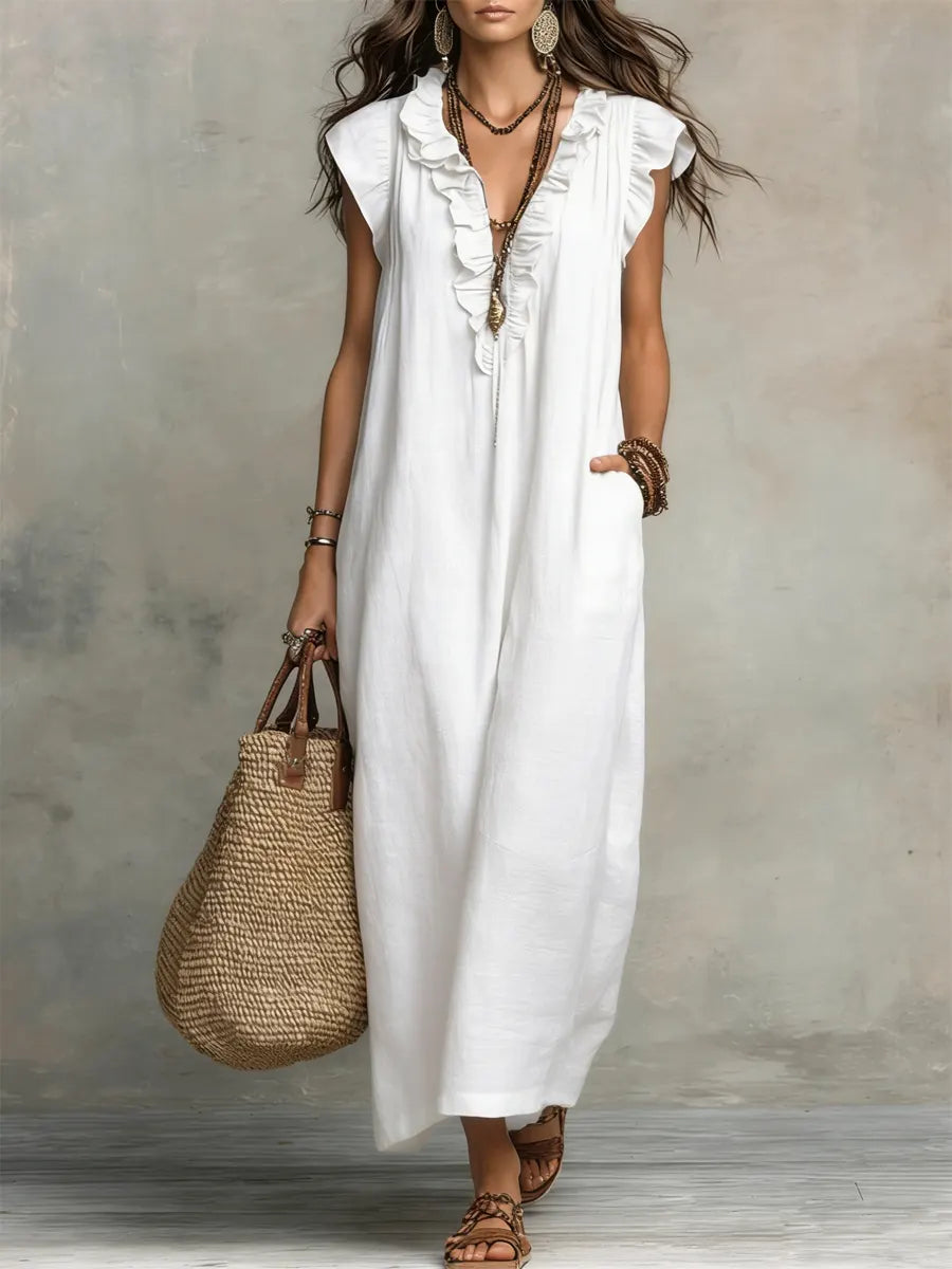 Emma | Vestido largo de estilo boho