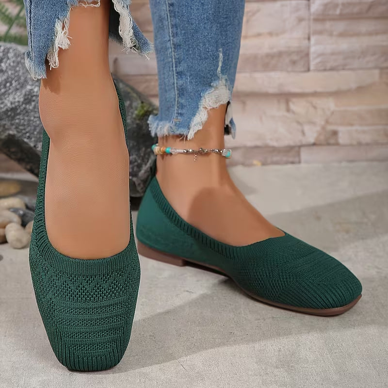 Einan - Zapatos planos cómodos sin cordones