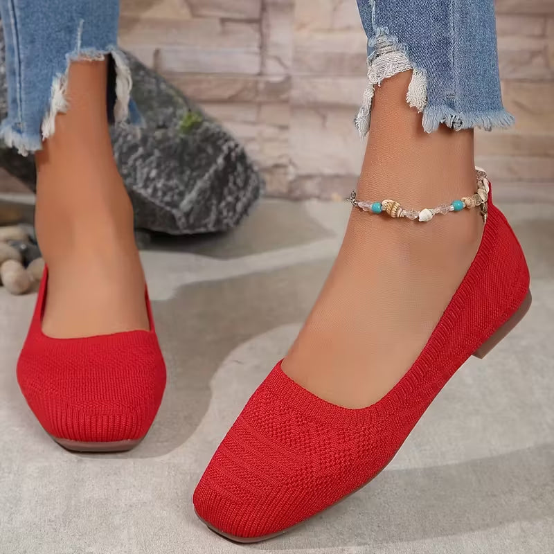 Einan - Zapatos planos cómodos sin cordones