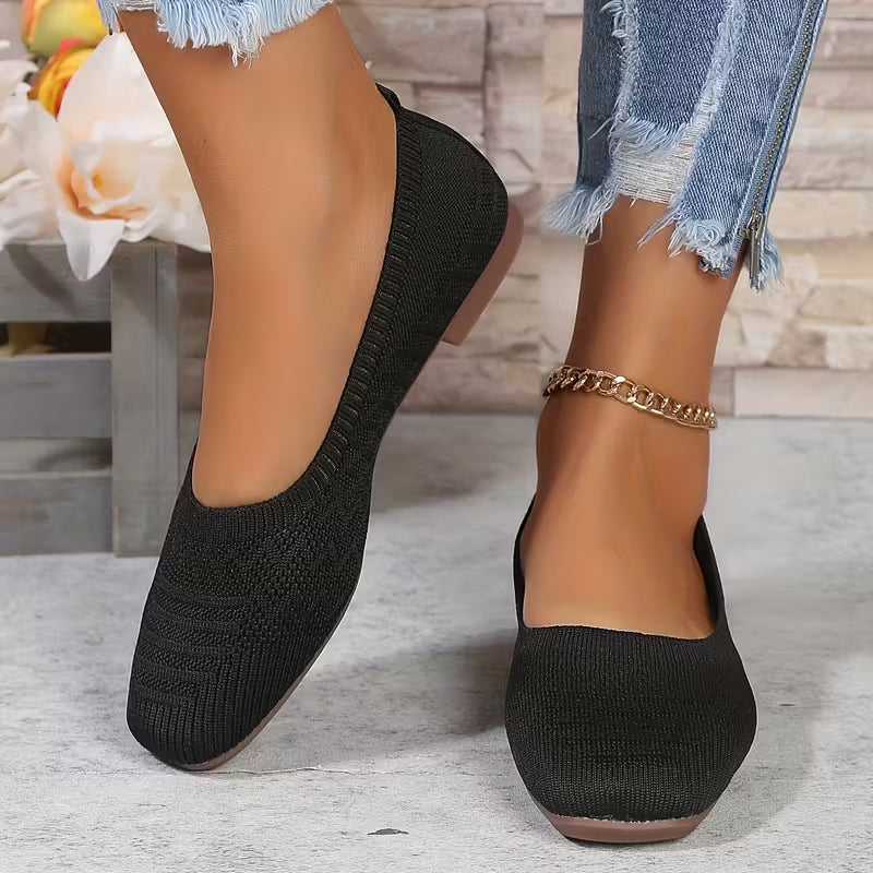 Einan - Zapatos planos cómodos sin cordones