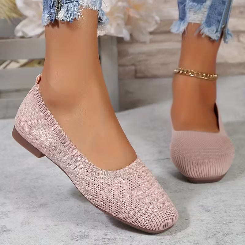 Einan - Zapatos planos cómodos sin cordones