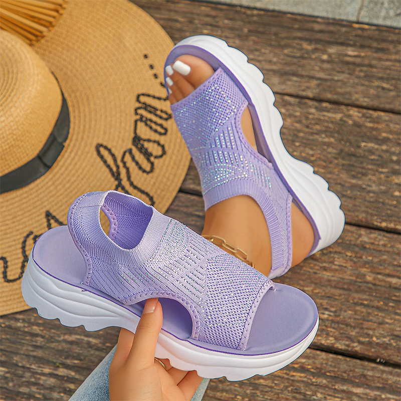 Yolanda | Sandalias ergonómicas transpirables con suela acolchada