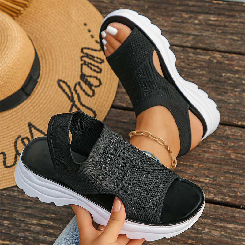 Yolanda | Sandalias ergonómicas transpirables con suela acolchada