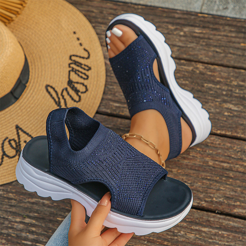 Yolanda | Sandalias ergonómicas transpirables con suela acolchada
